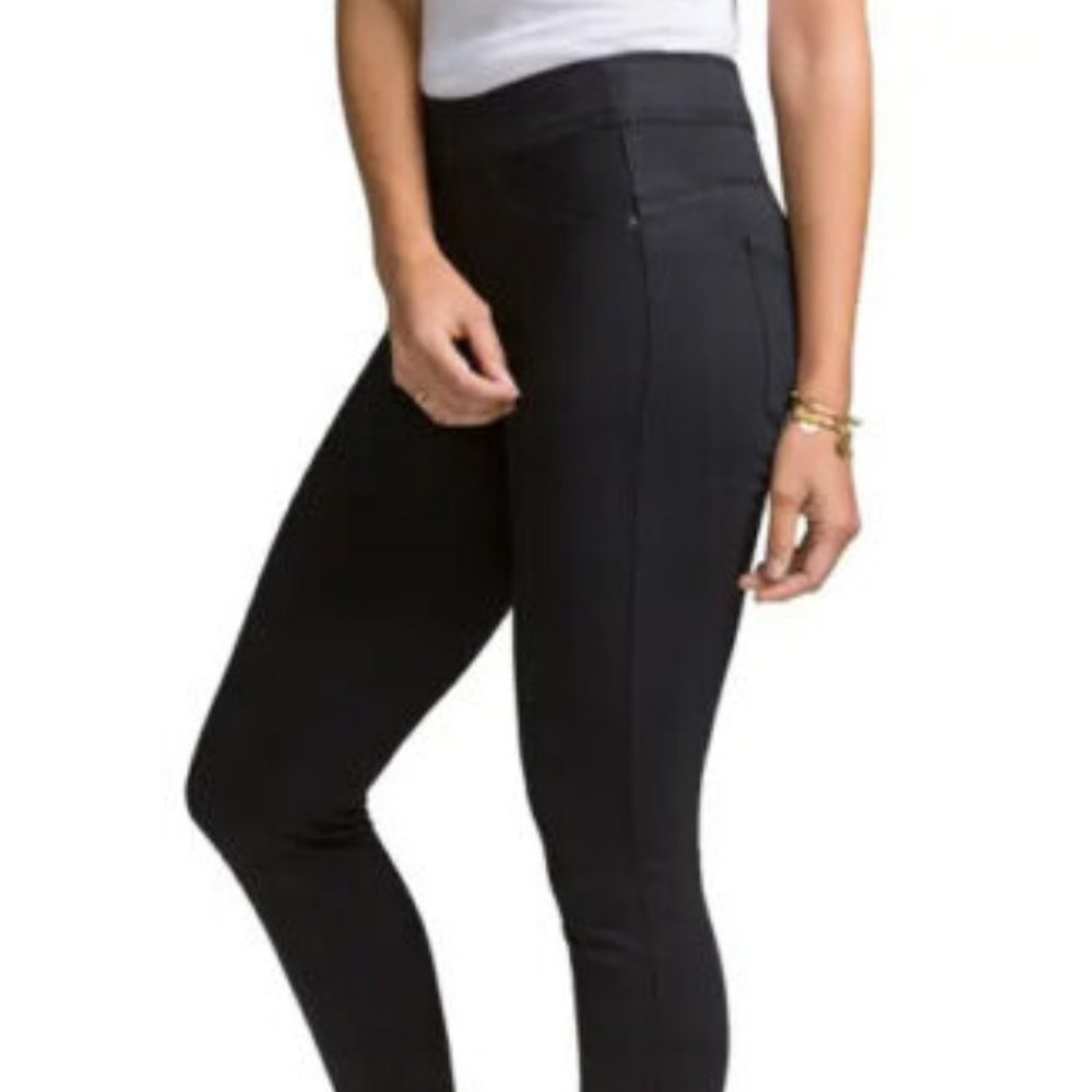 Curves 360 by NYDJ Size 26 Black Sculpt Pull-On Leggings Jeans (Plus Size)